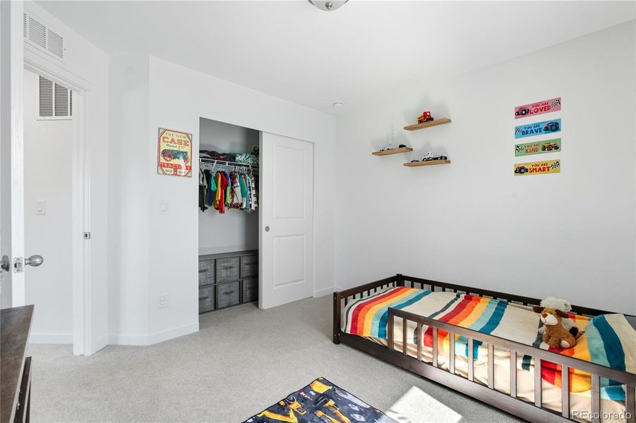 Furnished interior view inside a new home in Ascent Village at Sterling Ranch - Single Family Homes, Littleton (Image 14). Furnished interior view inside a new home in Ascent Village at Sterling Ranch - Single Family Homes, Littleton (Image 14).