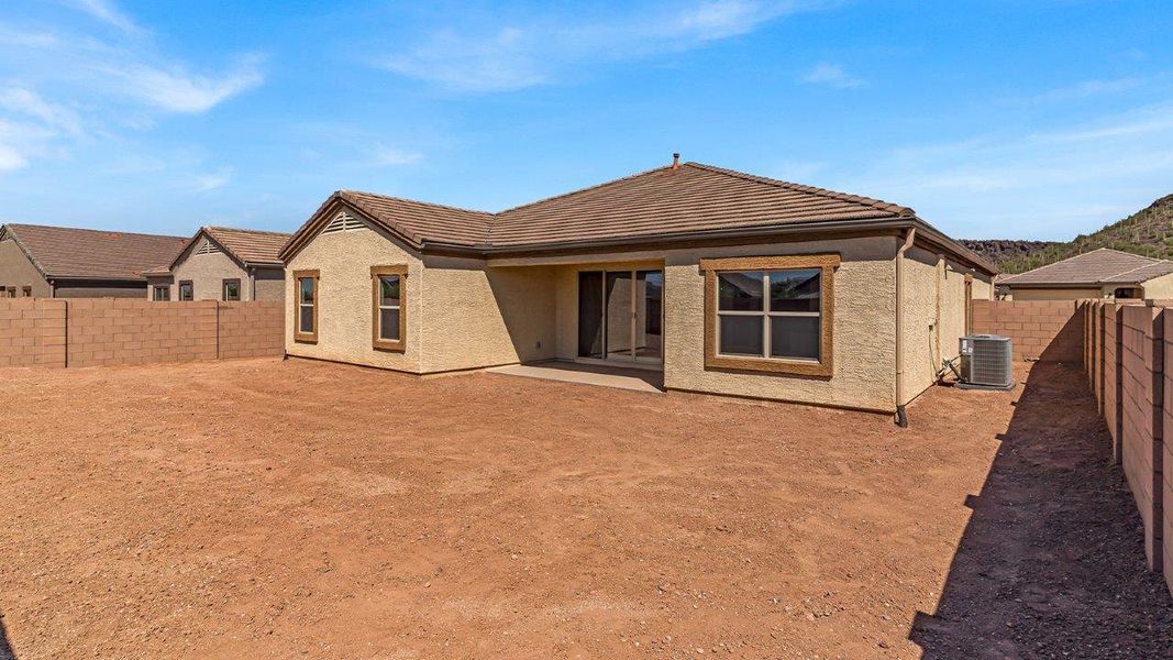 Representative exterior photo of a completed home built from the Pearl by D.R. Horton in Saguaro Bloom, Marana, AZ (Image 24).