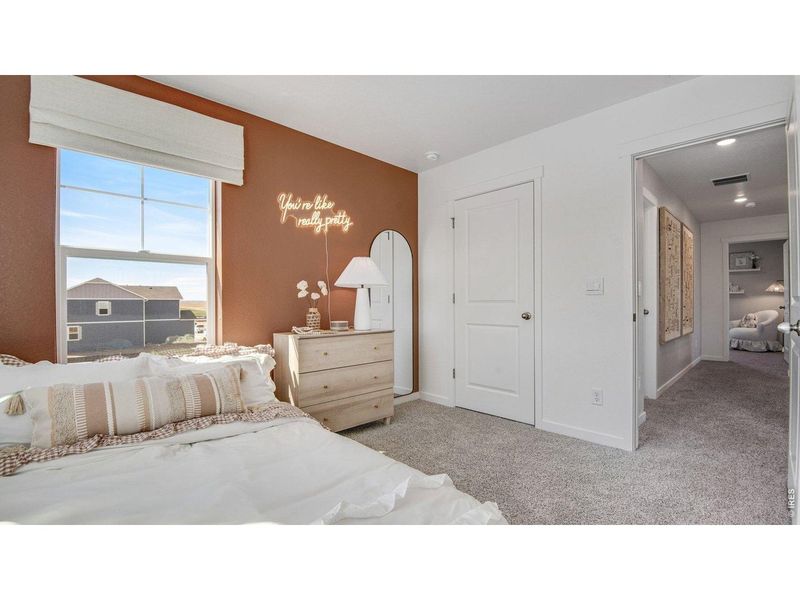 Furnished interior view inside a new home in Prairie Song, Windsor (Image 23).