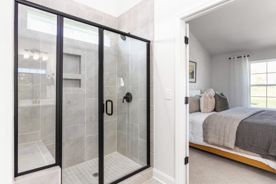 Representative furnished interior of a home built from the Kendall by Keystone Homes NC in Royal Pines, Trinity (Image 14).