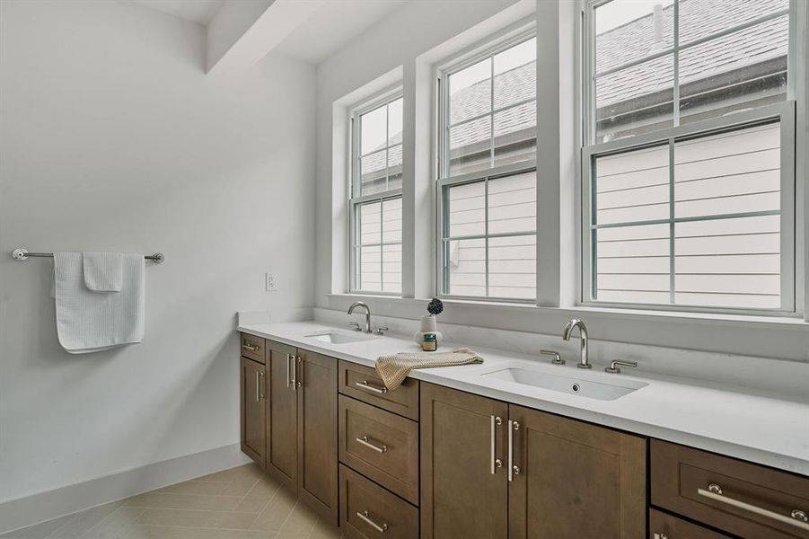 Furnished interior view inside a new home in , Austin (Image 13). Furnished interior view inside a new home in , Austin (Image 13).