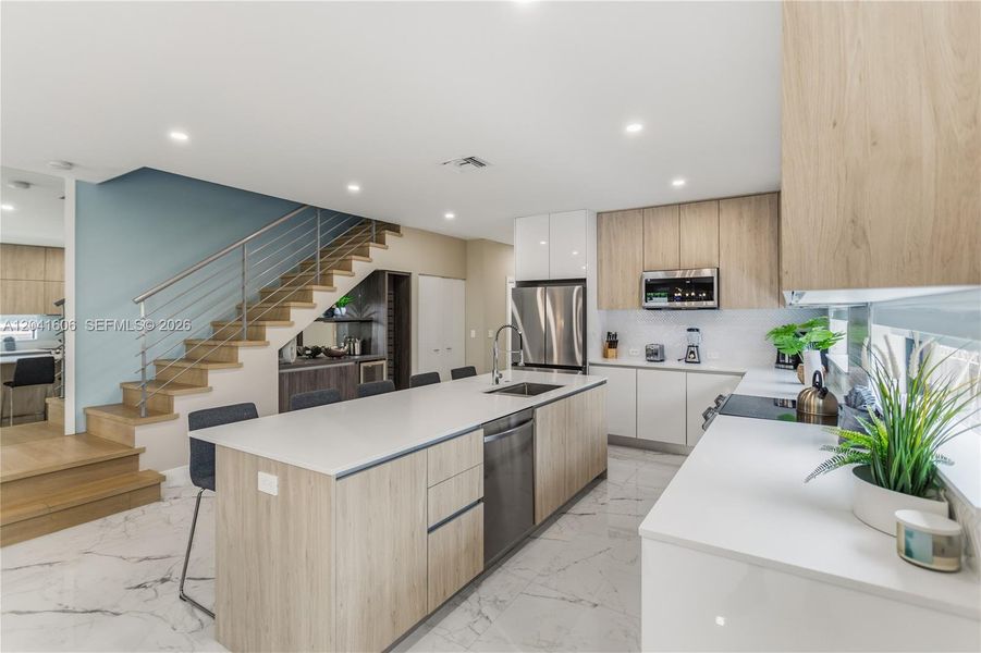 Furnished interior view inside a new home in , Fort Lauderdale (Image 27).