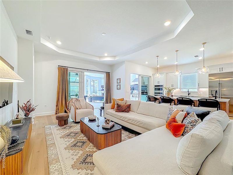 Furnished interior view inside a new home in , Lakewood Ranch (Image 34).