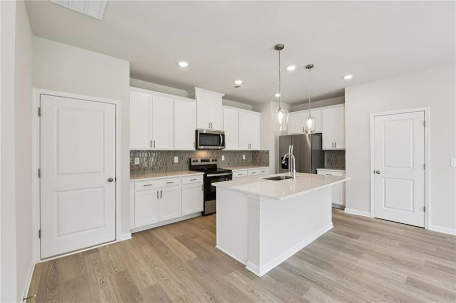 Furnished interior view inside a new home in Hawthorne Station, College Park (Image 19). Furnished interior view inside a new home in Hawthorne Station, College Park (Image 19).