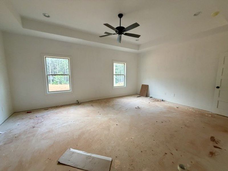 In-progress construction of a new home in Mitchell Farms, LaGrange, GA (Image 10).