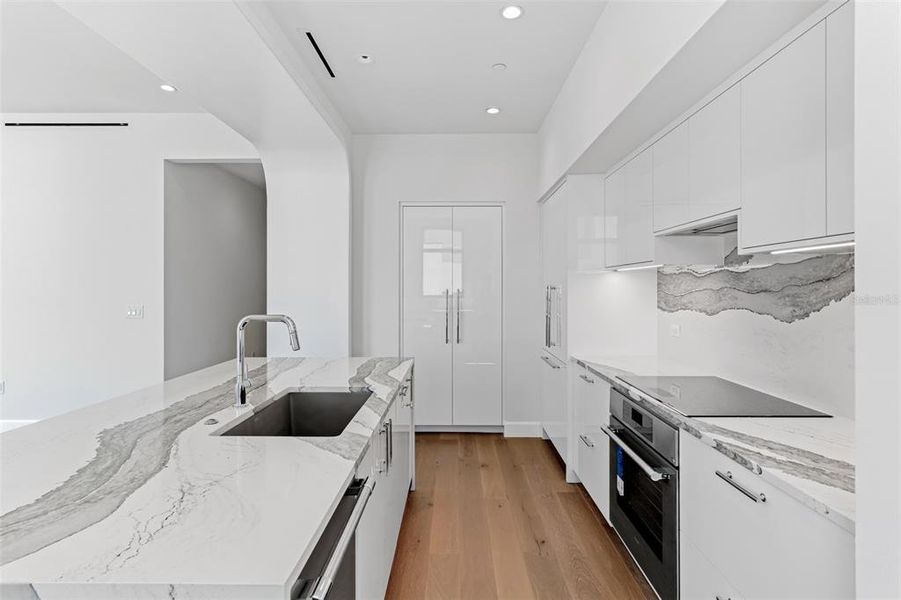 Furnished interior view inside a new home in , St. Petersburg (Image 11).