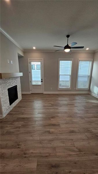 Spacious, unfurnished interior of a new home in Millcroft Single Family, Buford (Image 26).