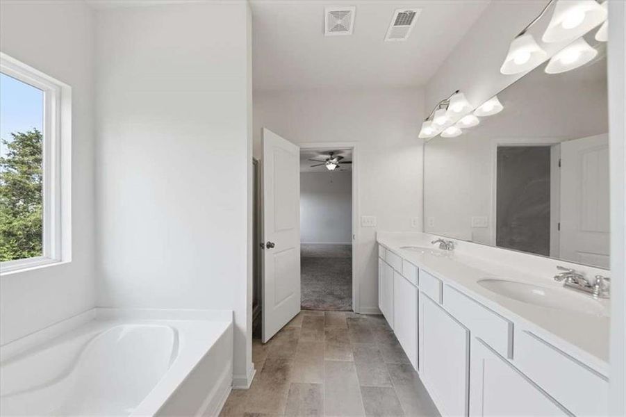 Furnished interior view inside a new home in , Cartersville (Image 12). Furnished interior view inside a new home in , Cartersville (Image 12).