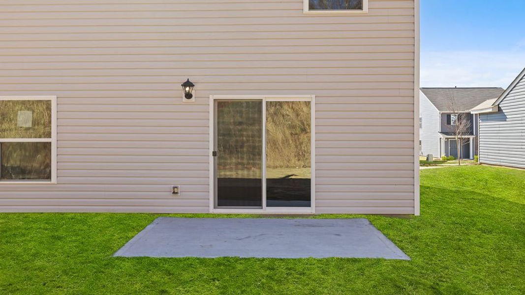 Exterior details and patio area of a home in Cloverdale Hills, Piedmont (Image 3). Exterior details and patio area of a home in Cloverdale Hills, Piedmont (Image 3).