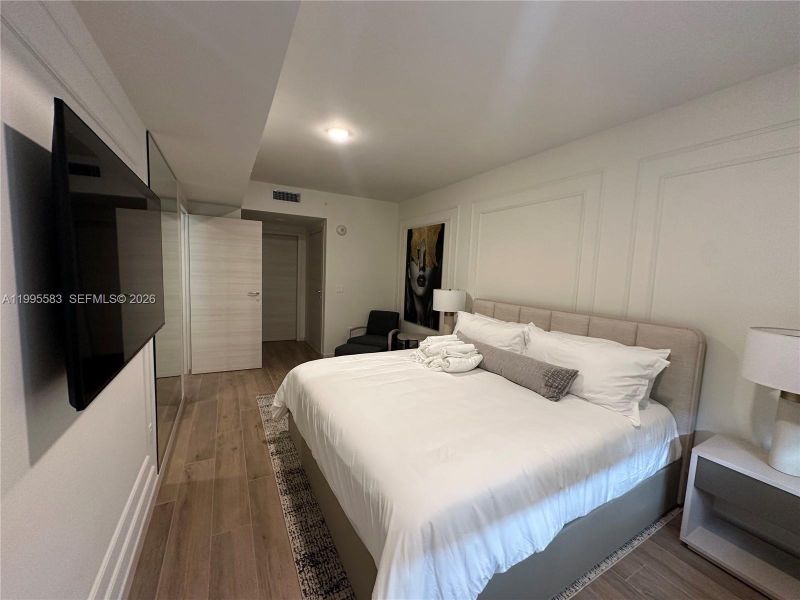 Furnished interior view inside a new home in , Coral Gables (Image 6). Furnished interior view inside a new home in , Coral Gables (Image 6).