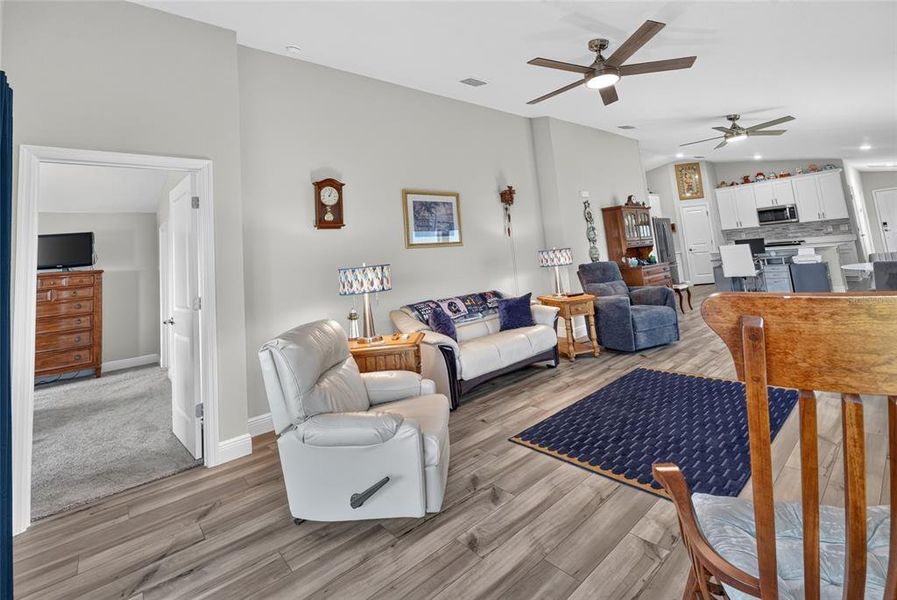 Furnished interior view inside a new home in Cherrywood Preserve, Ocala (Image 6). Furnished interior view inside a new home in Cherrywood Preserve, Ocala (Image 6).