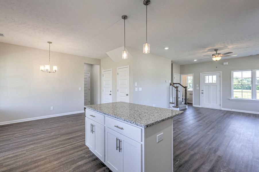 Furnished interior view inside a new home in Collin's Place, Decherd (Image 10).