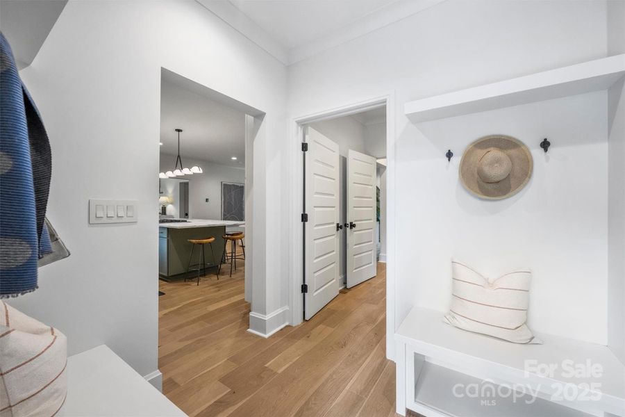 Furnished interior view inside a new home in , Charlotte (Image 17).