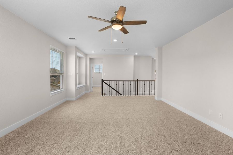 Spacious, unfurnished interior of a new home in Lariat, Liberty Hill (Image 44). Spacious, unfurnished interior of a new home in Lariat, Liberty Hill (Image 44).
