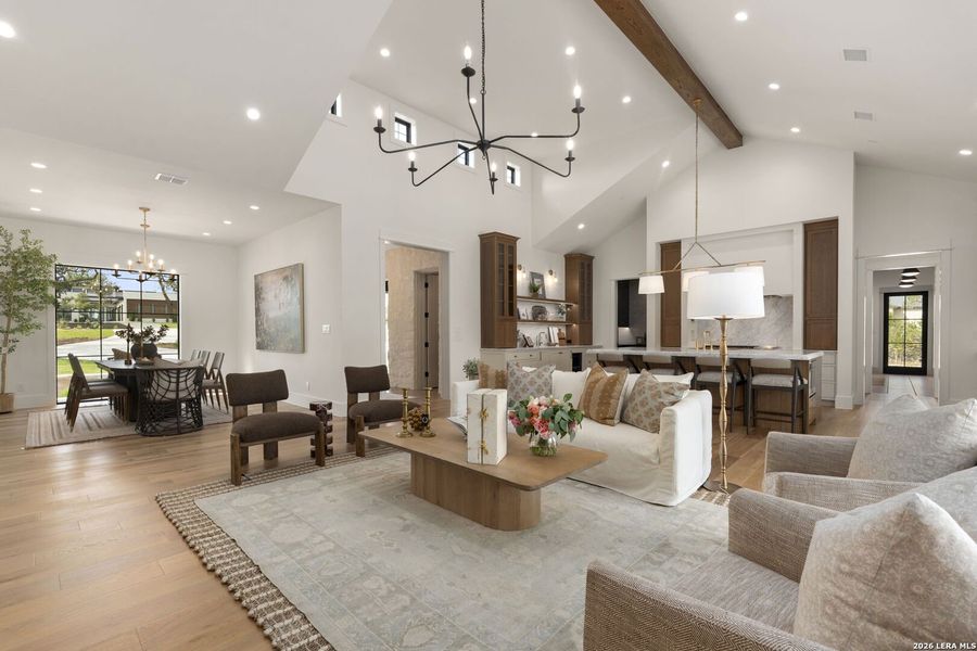 Furnished interior view inside a new home in , Boerne (Image 16). Furnished interior view inside a new home in , Boerne (Image 16).