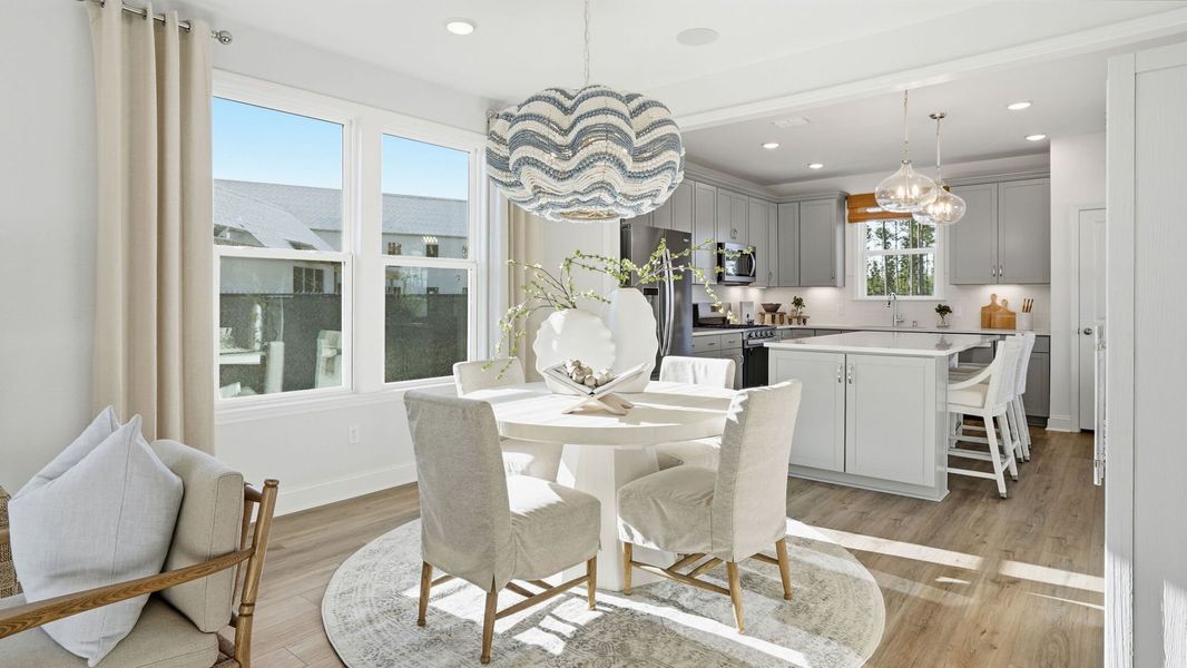 Representative furnished interior of a home built from the Compass by Del Webb in Del Webb Point Hope, Charleston (Image 15).