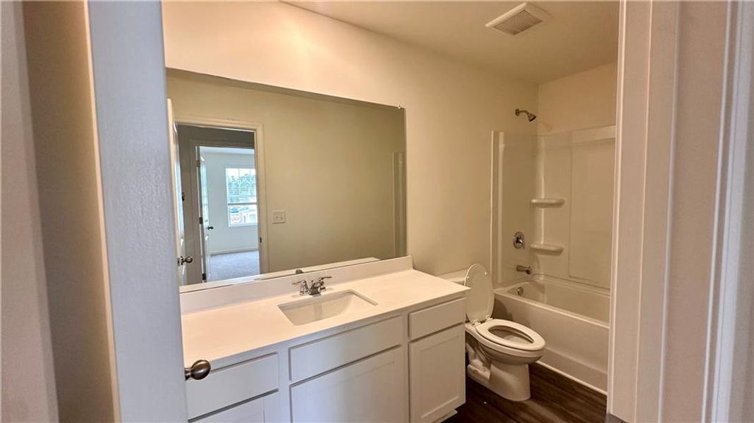 Furnished interior view inside a new home in Mt. Tabor Ridge, Dallas (Image 4).