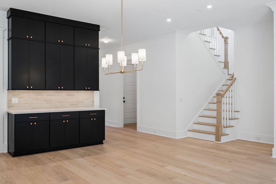 Furnished interior view inside a new home in , Mount Pleasant (Image 11).