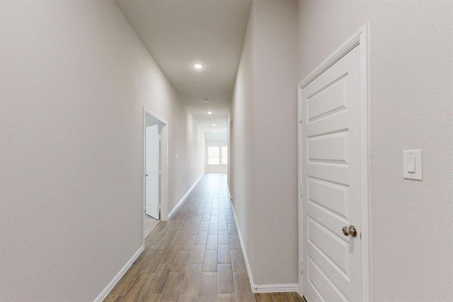 Spacious, unfurnished interior of a new home in Meadow Park, Denton (Image 21). Spacious, unfurnished interior of a new home in Meadow Park, Denton (Image 21).