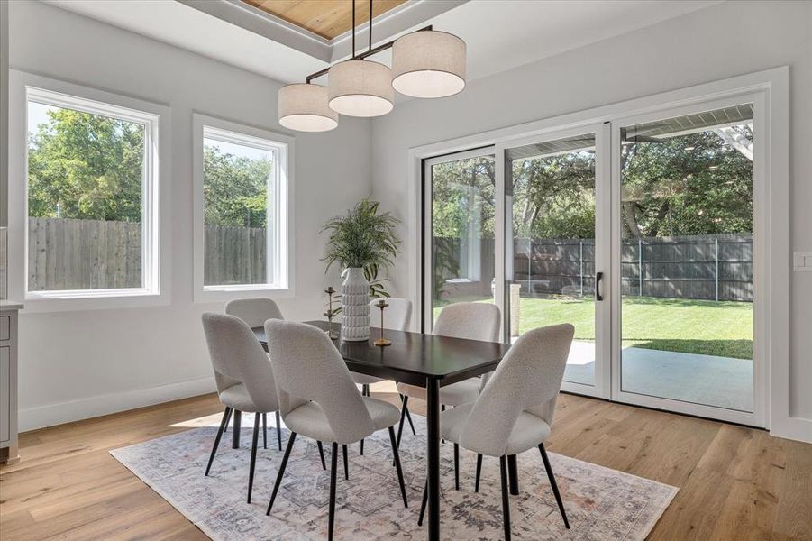 Furnished interior view inside a new home in , Southlake (Image 23).