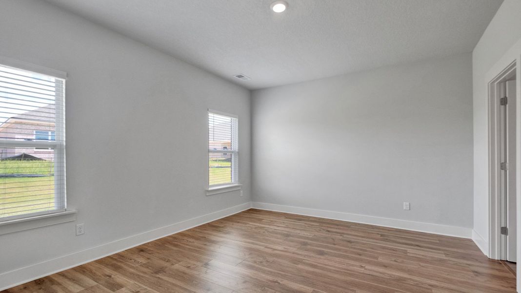 Spacious, unfurnished interior of a new home in Hedge Rose, Somerville (Image 25). Spacious, unfurnished interior of a new home in Hedge Rose, Somerville (Image 25).