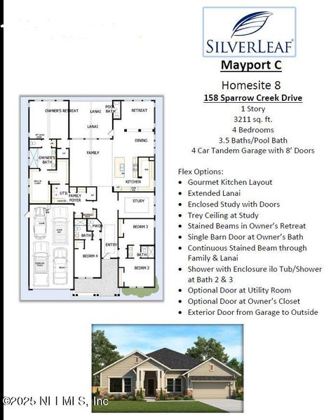 Image 3 of a home in Oak Grove at SilverLeaf 70’.