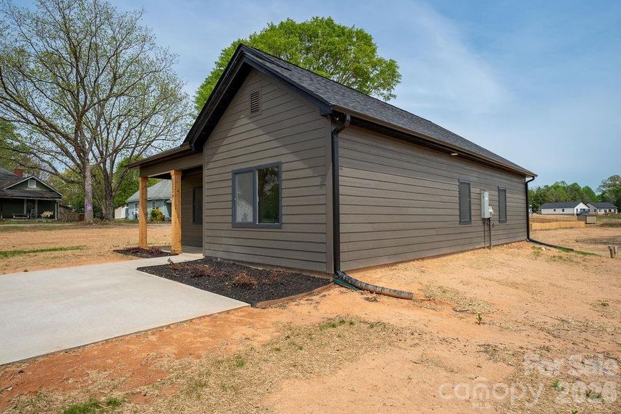 Exterior details and patio area of a home in , Lincolnton (Image 17). Exterior details and patio area of a home in , Lincolnton (Image 17).