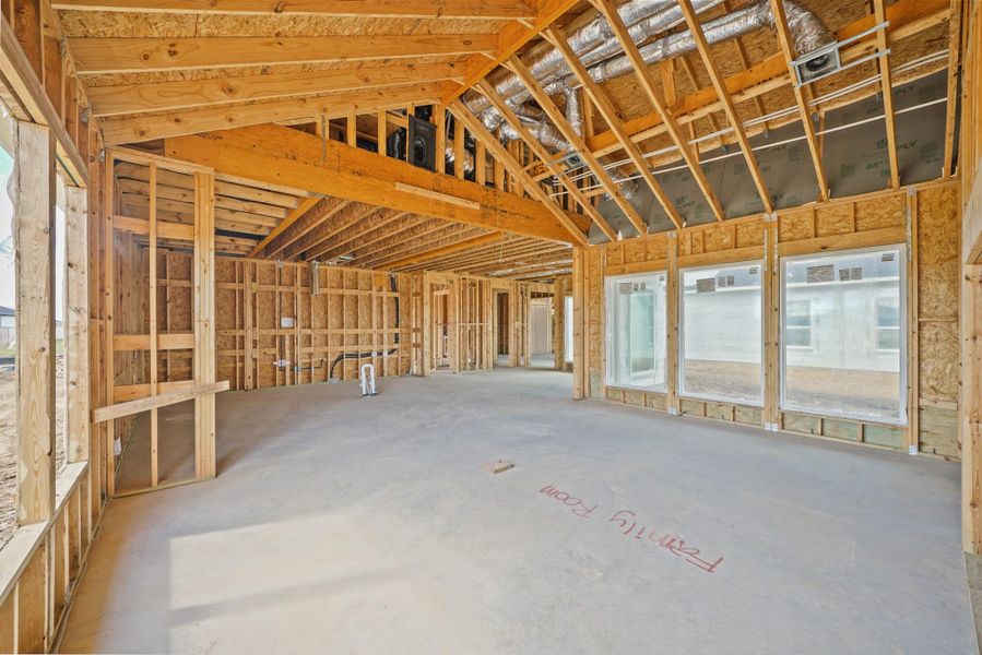 Spacious, unfurnished interior of a new home in Bridgeland, Cypress (Image 18).