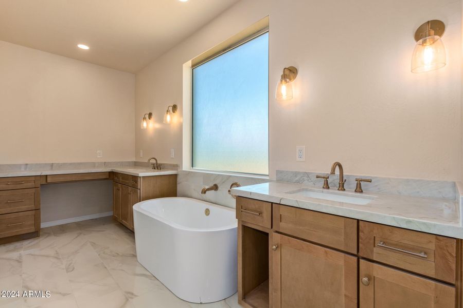 Designer Primary Bathroom