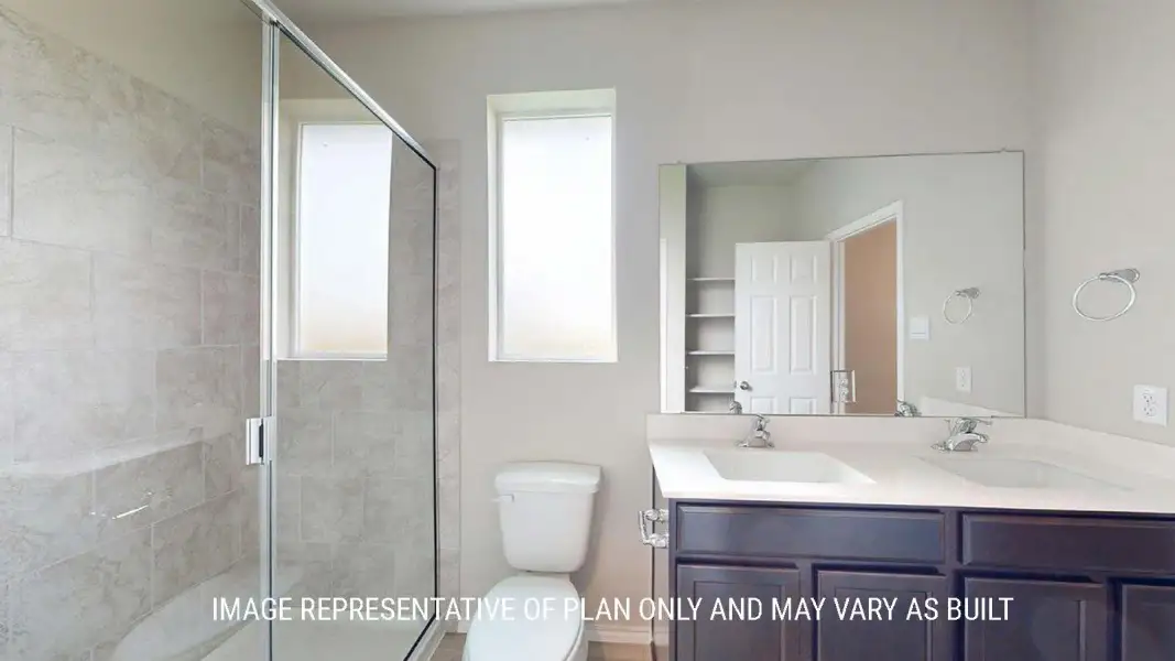 Furnished interior view inside a new home in The Terrace Duplexes, Temple (Image 7).