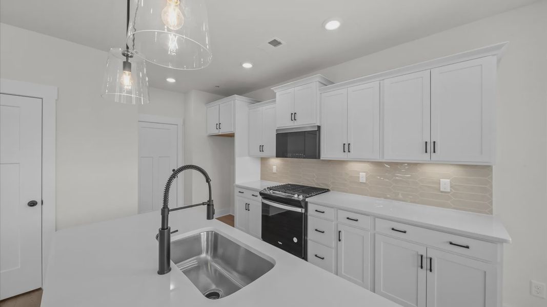 Representative furnished interior of a home built from the Beramont by DRB Homes in Pleasant Falls, Moore (Image 10).