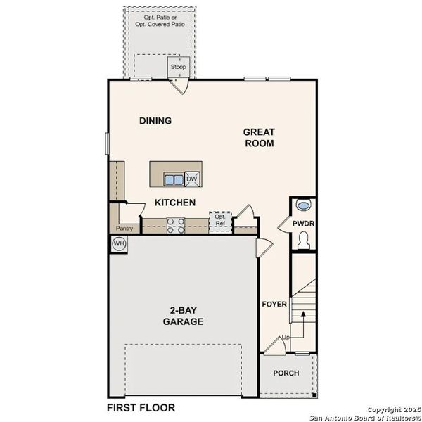 2D floor plan layout of this home in Senna, Leon Valley, TX (Image 4).