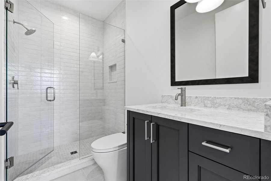 Furnished interior view inside a new home in , Denver (Image 16).