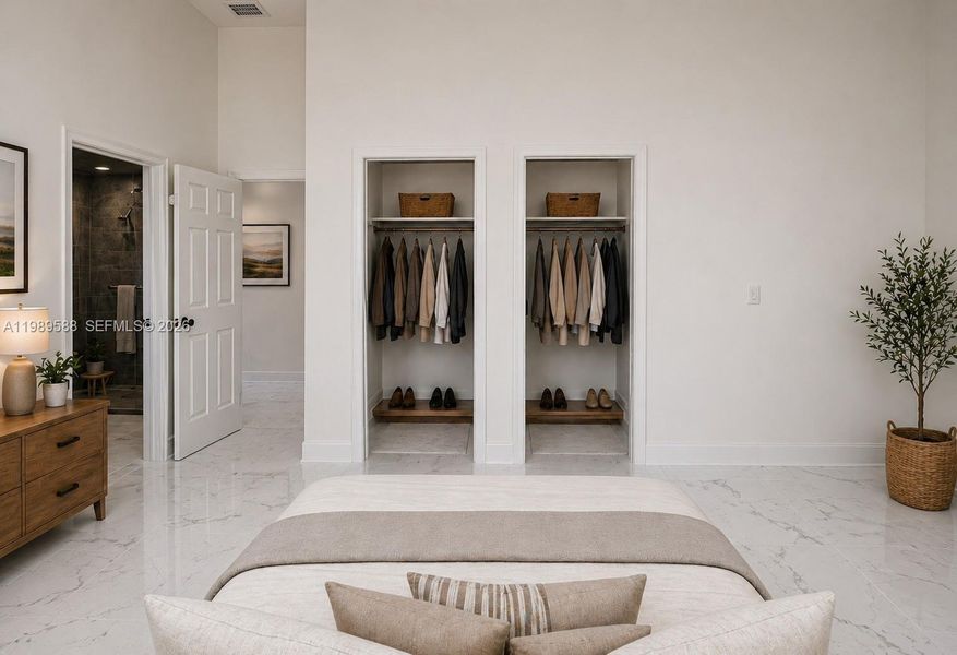 Furnished interior view inside a new home in , Lehigh Acres (Image 13).
