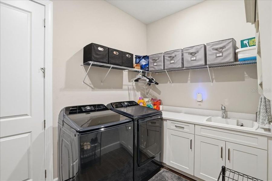Furnished interior view inside a new home in Esplanade at Artisan Lakes, Palmetto (Image 35).