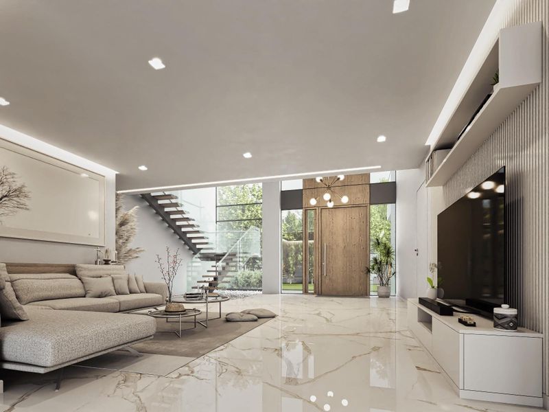 Furnished interior view inside a new home in , Fort Lauderdale (Image 5). Furnished interior view inside a new home in , Fort Lauderdale (Image 5).