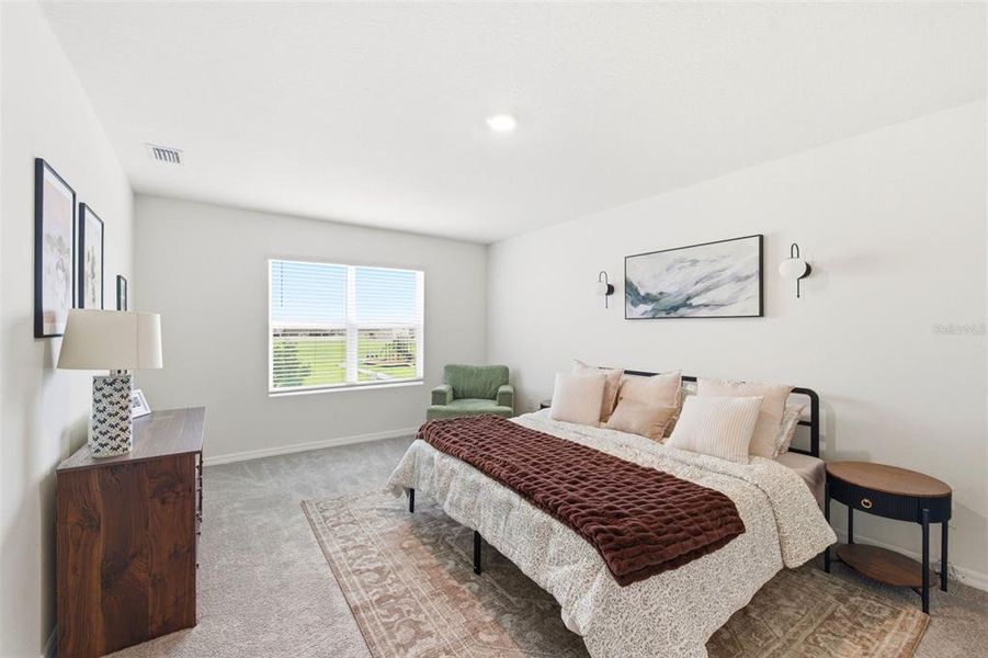 Furnished interior view inside a new home in Epperson, Wesley Chapel (Image 13). Furnished interior view inside a new home in Epperson, Wesley Chapel (Image 13).