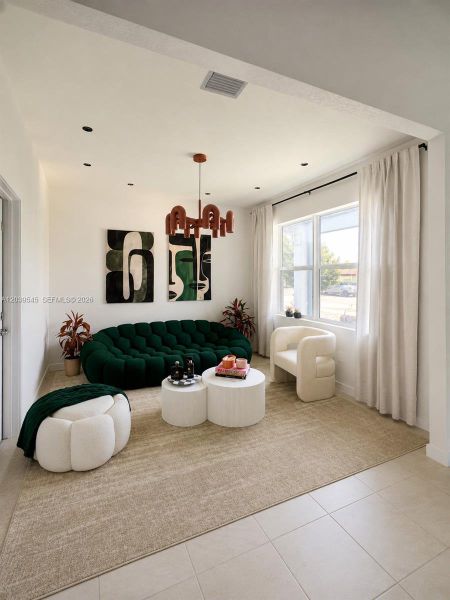 Furnished interior view inside a new home in , Homestead (Image 5).