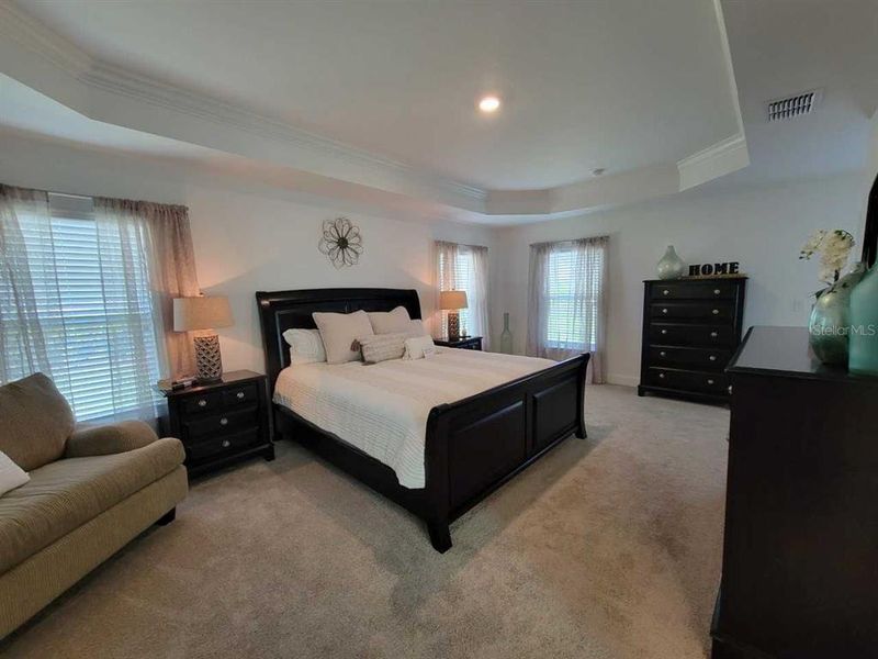 Furnished interior view inside a new home in Ocala Crossings South, Ocala (Image 15). Furnished interior view inside a new home in Ocala Crossings South, Ocala (Image 15).