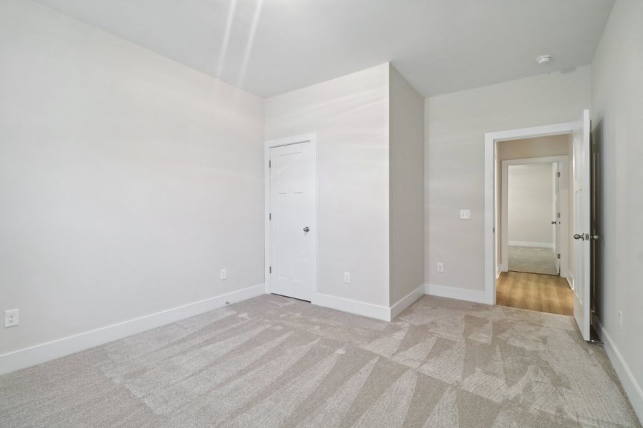 Representative unfurnished interior of a home built from the Carol II by Great Southern Homes in The Cove, Sumter (Image 12).