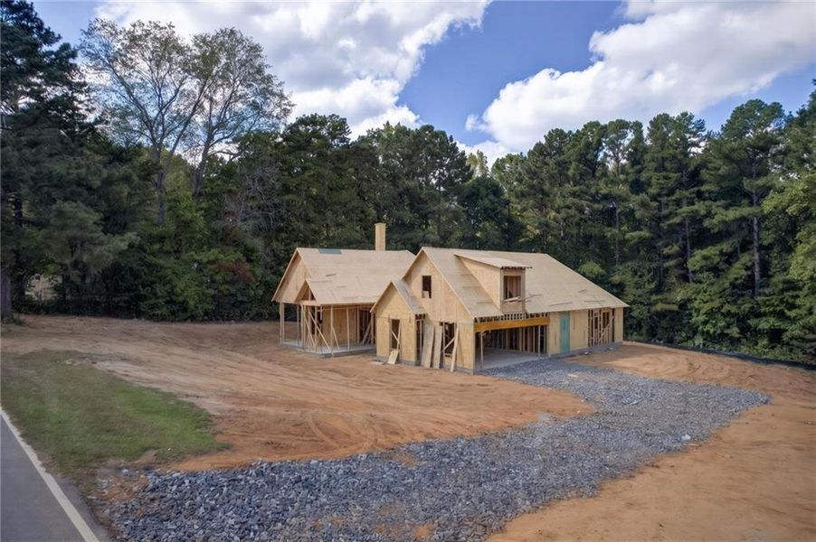 In-progress construction of a new home in , Dallas, GA (Image 52). In-progress construction of a new home in , Dallas, GA (Image 52).