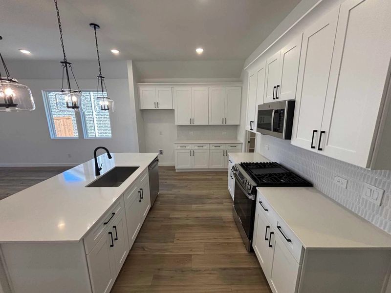 Kitchen Construction Progress featuring the Harmony Collection