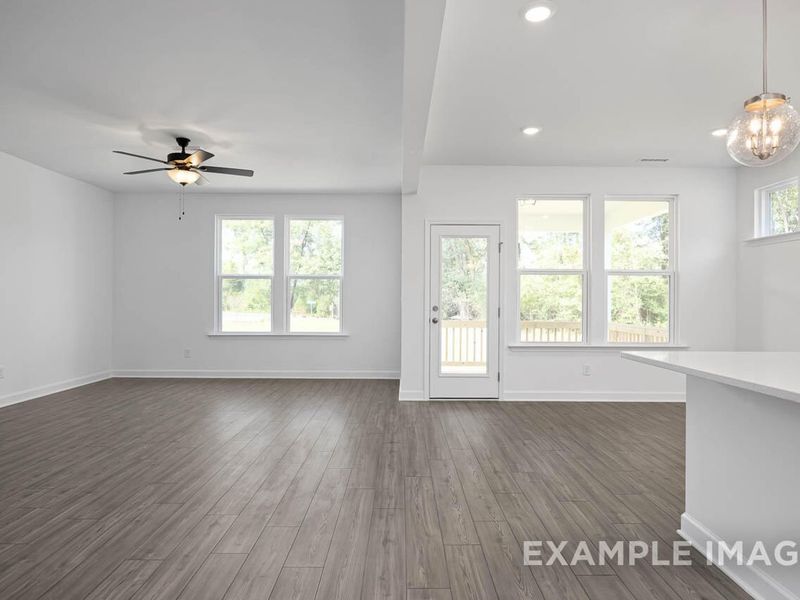 Spacious, unfurnished interior of a new home in Woodland Crossing, Zebulon (Image 29).