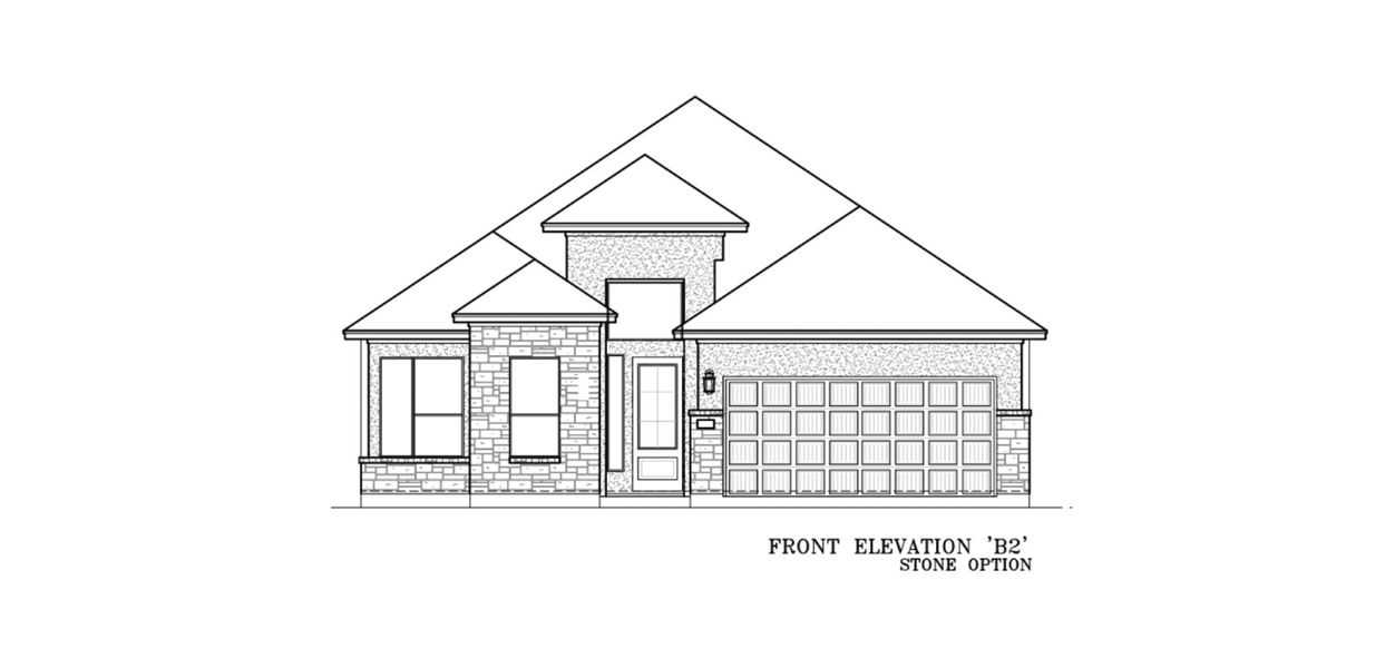 Exterior rendering of this home design in Prominence – Now Selling, San Antonio, TX (Image 7).