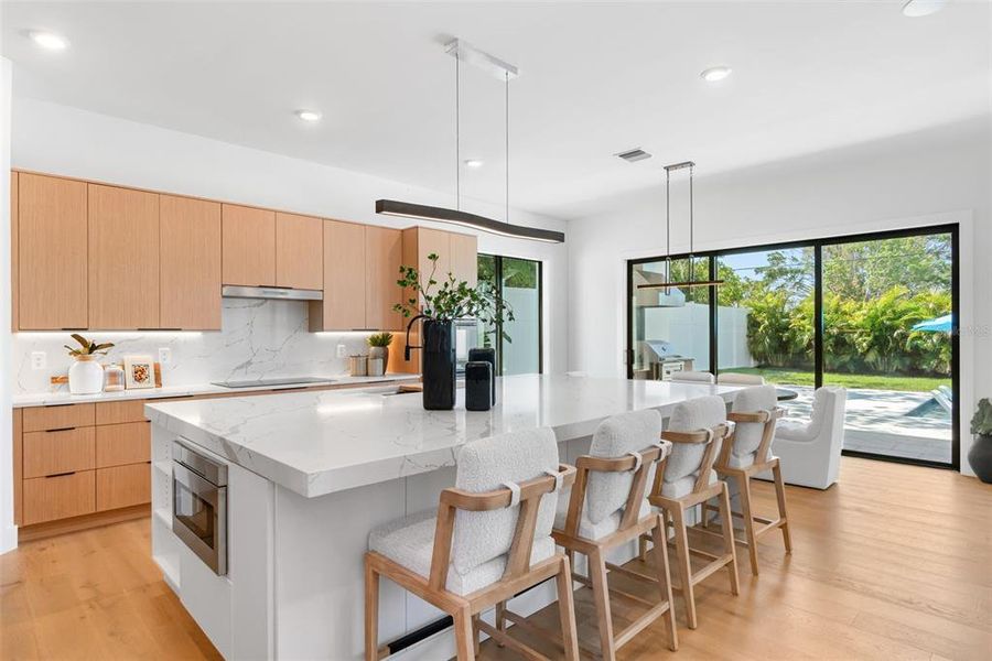 Furnished interior view inside a new home in , Sarasota (Image 56).