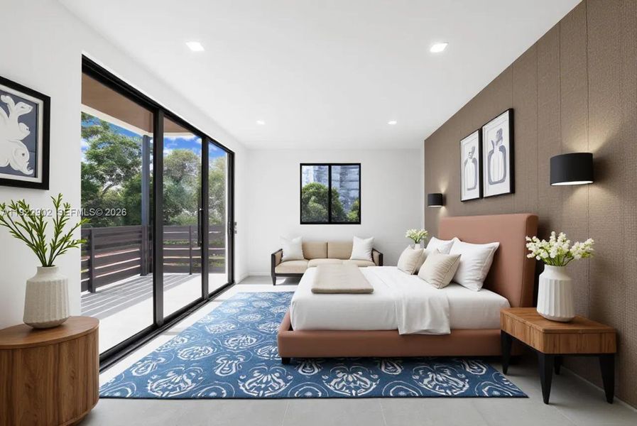 Rendering of Main Bedroom Rendering of Main Bedroom