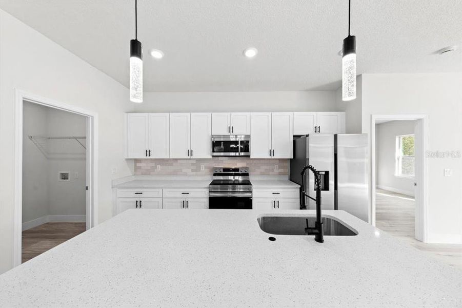 Furnished interior view inside a new home in , Ocala (Image 14).