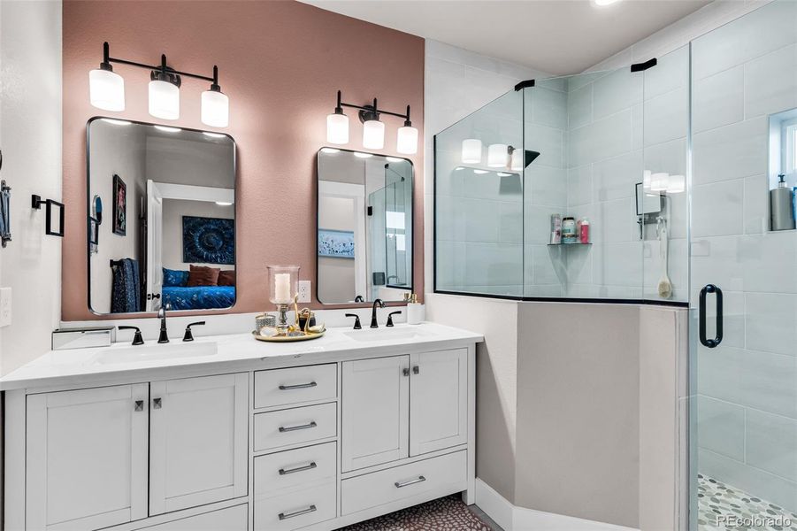 Furnished interior view inside a new home in , Cañon City (Image 13). Furnished interior view inside a new home in , Cañon City (Image 13).