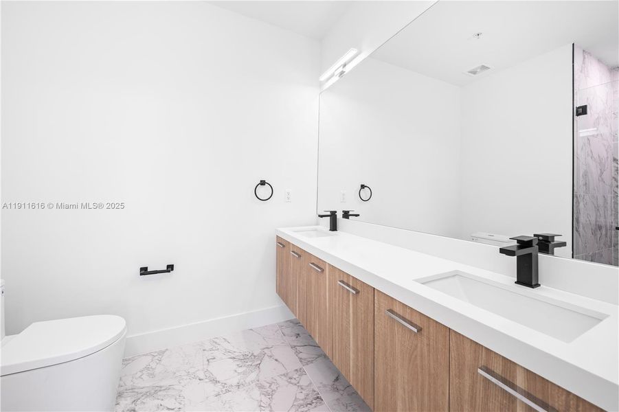 Furnished interior view inside a new home in , Miami (Image 8). Furnished interior view inside a new home in , Miami (Image 8).