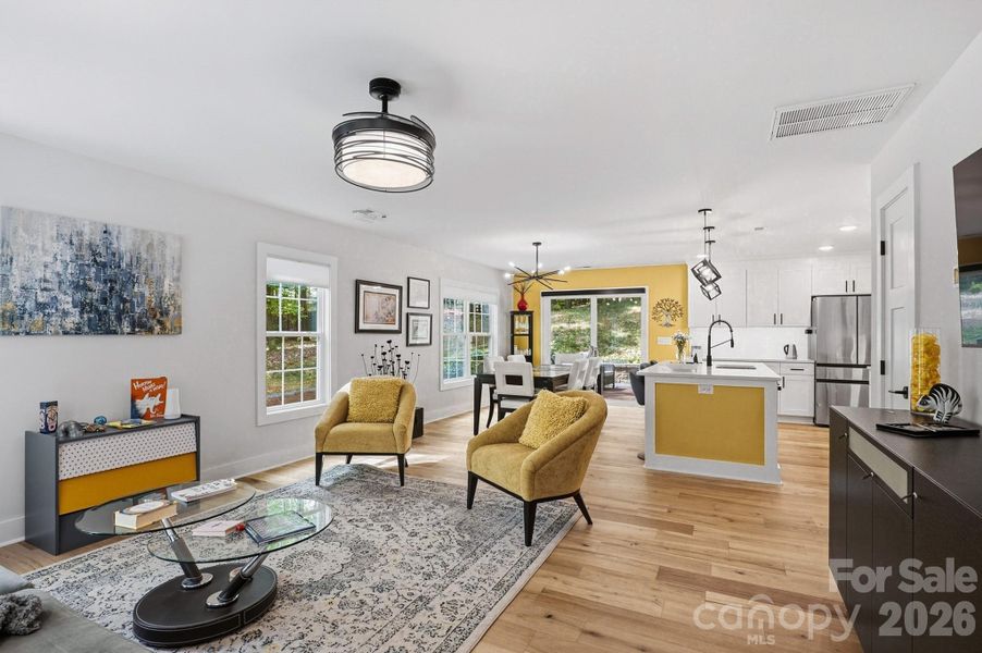 Furnished interior view inside a new home in , Waxhaw (Image 11).